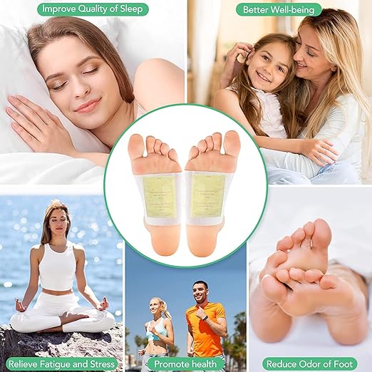 "Velmora Detox Foot Patches – Natural 10-Pad Cleanse Kit"