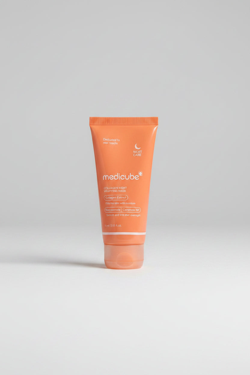 Orange tube of Medicube product