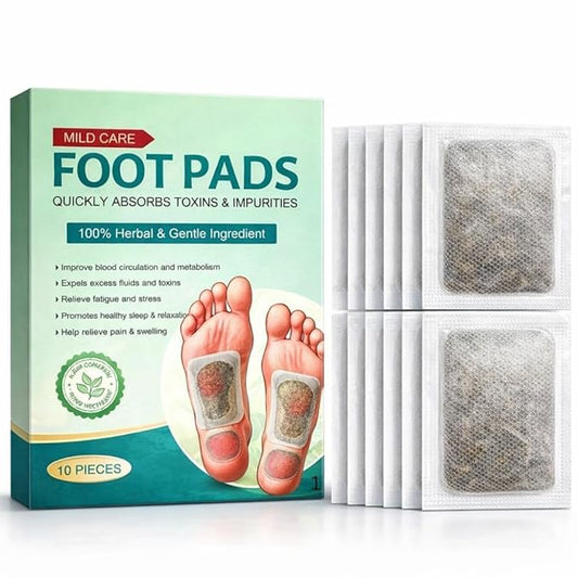 `Detox Foot Pads 20 Patches - Natural Overnight Detox & Foot Care`