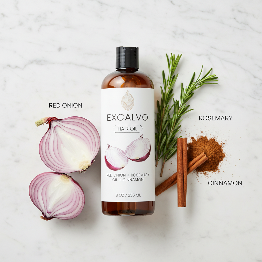 Red Onion + Rosemary Oil + Cinnamon (Pack of 2)