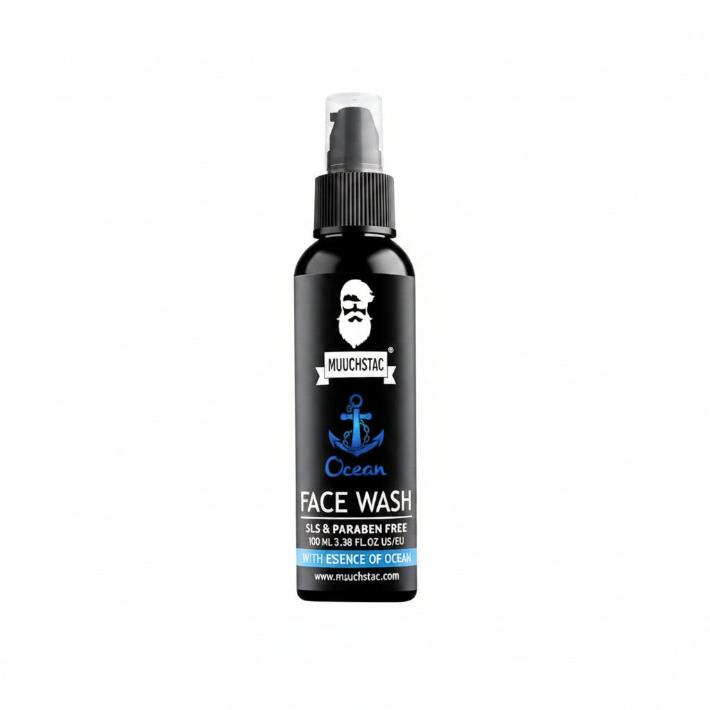 `Ocean Face Wash for Men - Deep Cleansing Refreshing Face Wash`