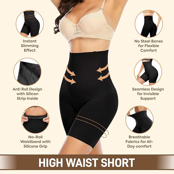 Tummy Tucker High Waist Shapewear for Women - Body Shaper & Tummy Control